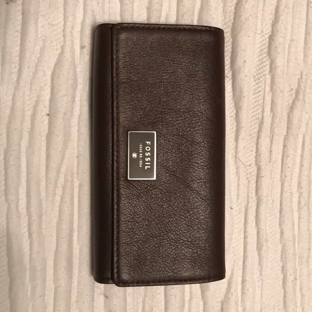 Brown Leather Fossil Wallet